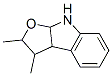 2,3-Dimethyl-3,3a,8,8a-tetrahydro-2H-furo[2,3-b]indole CAS#: 54789-32-1