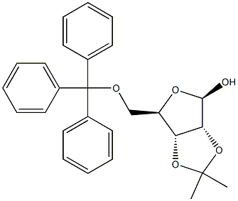 2,3-O-(1-Methylethylidene)-5-O-(triphenylMethyl)-beta-D-Ribofuranose CAS#: 54503-65-0