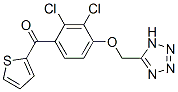 [2,3-dichloro-4-(1H-tetrazol-5-ylmethoxy)phenyl] 2-thienyl ketone CAS#: 58030-58-3