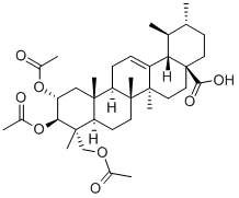 2,3,23-TRI(ACETYLOXY)-(2ALPHA,3BETA,4ALPHA)-URS-12-EN-28-OIC ACID CAS#: 57688-73-0