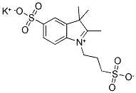 2,3,3-TRIMETHYL-1-(3-SULFONATOPROPYL)-INDOLINIUM-5-SULFONIC ACID, POTASSIUM SALT CAS#: 427882-78-8