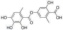 2,3,4-Trihydroxy-6-methylbenzoic acid 4-carboxy-3-hydroxy-5-methylphenyl ester CAS#: 537-08-6