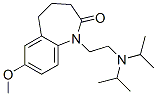 2,3,4,5-Tetrahydro-1-[2-(diisopropylamino)ethyl]-7-methoxy-1H-1-benzazepin-2-one CAS#: 54951-30-3