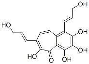 2,3,4,6-Tetrahydroxy-1,7-bis[(E)-3-hydroxy-1-propenyl]-5H-benzocyclohepten-5-one CAS#: 53948-12-2