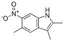 2,3,5-Trimethyl-6-nitro-1H-indole CAS#: 53918-82-4