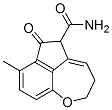 2,3,5,6-Tetrahydro-7-methyl-6-oxoindeno[7,1-bc]oxepine-5-carboxamide CAS#: 50790-49-3