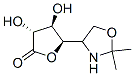 2(3H)-Furanone, 5-[(4R)-2,2-dimethyl-4-oxazolidinyl]dihydro-3,4-dihydroxy-, (3R,4S,5R)- (9CI) CAS#: 420846-43-1