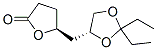 2(3H)-Furanone,5-[[(4R)-2,2-diethyl-1,3-dioxolan-4-yl]methyl]dihydro-,(5S)-(9CI) CAS#: 546127-27-9