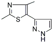 2,4-DIMETHYL-5-(1H-PYRAZOL-3-YL)-1,3-THIAZOLE CAS#: 439107-00-3
