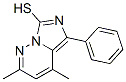2,4-DIMETHYL-5-PHENYLIMIDAZO[1,5-B]PYRIDAZINE-7-THIOL CAS#: 54221-54-4