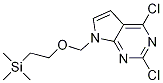 2,4-Dichloro-7-(2-triMethylsilanyl-ethoxyMethyl)-7H-pyrrolo[2,3-d]pyriMidine CAS#: 442847-52-1