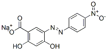2,4-Dihydroxy-4'-nitroazobenzene-5-carboxylic acid sodium salt CAS#: 6409-04-7