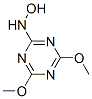 2,4-Dimethoxy-6-(hydroxyamino)-1,3,5-triazine CAS#: 58190-03-7