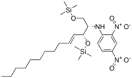 2,4-Dinitro-N-[(1S,2R,E)-1-[[(trimethylsilyl)oxy]methyl]-2-[(trimethylsilyl)oxy]-3-tridecenyl]benzenamine CAS#: 56272-05-0