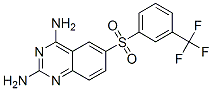 2,4-Quinazolinediamine, 6-[[3-(trifluoromethyl)phenyl]sulfonyl]- CAS#: 51123-89-8