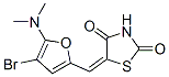2,4-Thiazolidinedione,  5-[[4-bromo-5-(dimethylamino)-2-furanyl]methylene]- CAS#: 471887-99-7