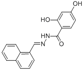 2,4-dihydroxy-N'-(1-naphthylmethylene)benzohydrazide CAS#: 405220-16-8