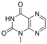 2,4(1H,3H)-Pteridinedione, 1-methyl- CAS#: 50256-18-3