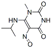 2,4(1H,3H)-Pyrimidinedione, 1-methyl-6-[(1-methylethyl)amino]-5-nitroso- (9CI) CAS#: 445481-71-0