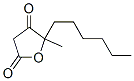 2,4(3H,5H)-Furandione, 5-hexyl-5-methyl- CAS#: 54852-79-8