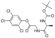 2,4,5-trichlorophenyl N-[N-[(1,1-dimethylethoxy)carbonyl]-L-alanyl]glycinate CAS#: 53054-11-8