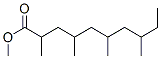 2,4,6,8-Tetramethyldecanoic acid methyl ester CAS#: 57345-34-3