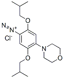 2,5-Bis(2-methylpropoxy)-4-(4-morpholinyl)benzenediazonium chloride CAS#: 50978-52-4