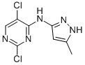 2,5-Dichloro-N-(5-methyl-1H-pyrazol-3-yl)-4-pyrimidinamine CAS#: 543712-81-8