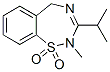 2,5-Dihydro-3-isopropyl-2-methyl-1,2,4-benzothiadiazepine 1,1-dioxide CAS#: 46808-65-5