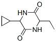 2,5-Piperazinedione,3-cyclopropyl-6-ethyl-(9CI) CAS#: 535937-06-5