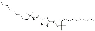 2,5-bis(tert-dodecyldithio)-1,3,4-thiadiazole CAS#: 59656-20-1