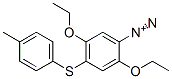 2,5-diethoxy-4-[(4-methyl-phenyl)thio]-Benzenediazonium CAS#: 48193-77-7
