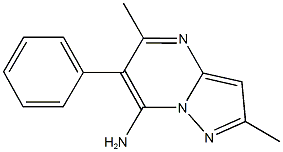 2,5-dimethyl-6-phenylpyrazolo[1,5-a]pyrimidin-7-amine CAS#: 428845-73-2