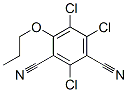 2,5,6-Trichloro-4-propoxy-1,3-benzenedicarbonitrile CAS#: 57531-88-1