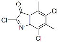 2,5,7-trichloro-4,6-dimethyl-3H-indol-3-one CAS#: 6411-58-1