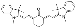 2,6-BIS[(E)-2-(1,3,3-TRIMETHYL-1,3-DIHYDRO-2H-INDOL-2-YLIDENE)ETHYLIDENE]CYCLOHEXANONE CAS#: 53115-04-1
