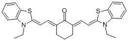 2,6-BIS((E)-2-[3-ETHYL-1,3-BENZOTHIAZOL-2(3H)-YLIDENE]ETHYLIDENE)CYCLOHEXANONE CAS#: 53115-00-7