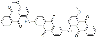 2,6-Bis[(9,10-dihydro-4-methoxy-9,10-dioxoanthracen-1-yl)amino]-9,10-anthraquinone CAS#: 6370-71-4