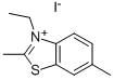 2,6-DIMETHYL-3-ETHYLBENZOTHIAZOLIUM IODIDE CAS#: 5304-18-7