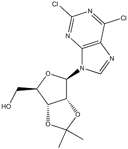 2,6-Dichloro-9-[2,3-O-(1-Methylethylidene)-Beta-D-ribofuranosyl]-9H-purine CAS#: 52678-40-7