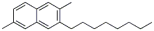 2,6-Dimethyl-3-octylnaphthalene CAS#: 55000-54-9