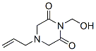 2,6-Piperazinedione,1-(hydroxymethyl)-4-(2-propynyl)-(9CI) CAS#: 455311-32-7