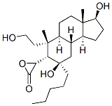 2,6beta,17beta-Trihydroxy-6alpha-pentyl-2,3-seco-5alpha-androstan-3-oi c acid gamma-lactone CAS#: 59251-66-0