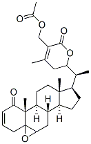 27-Acetyloxy-5,6-epoxy-22-hydroxy-1-oxoergosta-2,24-dien-26-oic acid 26,22-lactone CAS#: 55902-88-0