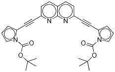 2,7-BIS-(1-TERT-BUTOXYCARBONYLPYRROL-2-YL)ETHYNYL-1,8-NAPHTHRIDINE CAS#: 467435-77-4