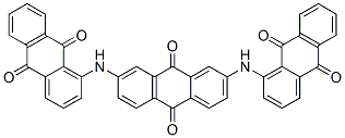 2,7-Bis[(9,10-dihydro-9,10-dioxoanthracen-1-yl)amino]-9,10-anthracenedione CAS#: 6370-72-5