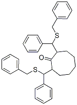 2,8-Bis((alpha-benzylthio)benzyl)cyclooctanone CAS#: 52186-07-9