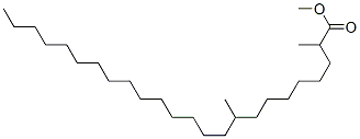 2,9-Dimethyltetracosanoic acid methyl ester CAS#: 55571-07-8