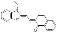 (2E)-2-[(2Z)-2-(3-ETHYL-1,3-BENZOTHIAZOL-2(3H)-YLIDENE)ETHYLIDENE]-3,4-DIHYDRONAPHTHALEN-1(2H)-ONE CAS#: 53704-21-5