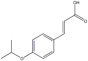 (2E)-3-(4-isopropoxyphenyl)acrylic acid CAS#: 586960-22-7
